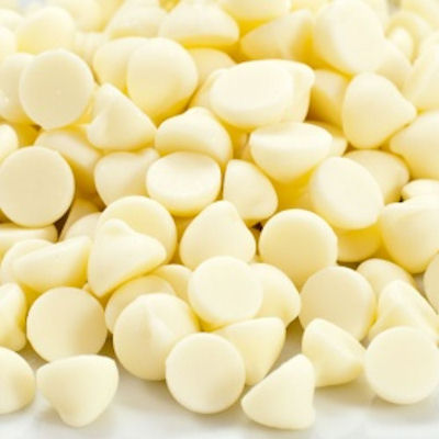 Chips White Chocolate 700ct 25lb Guittard - Sold by PACK