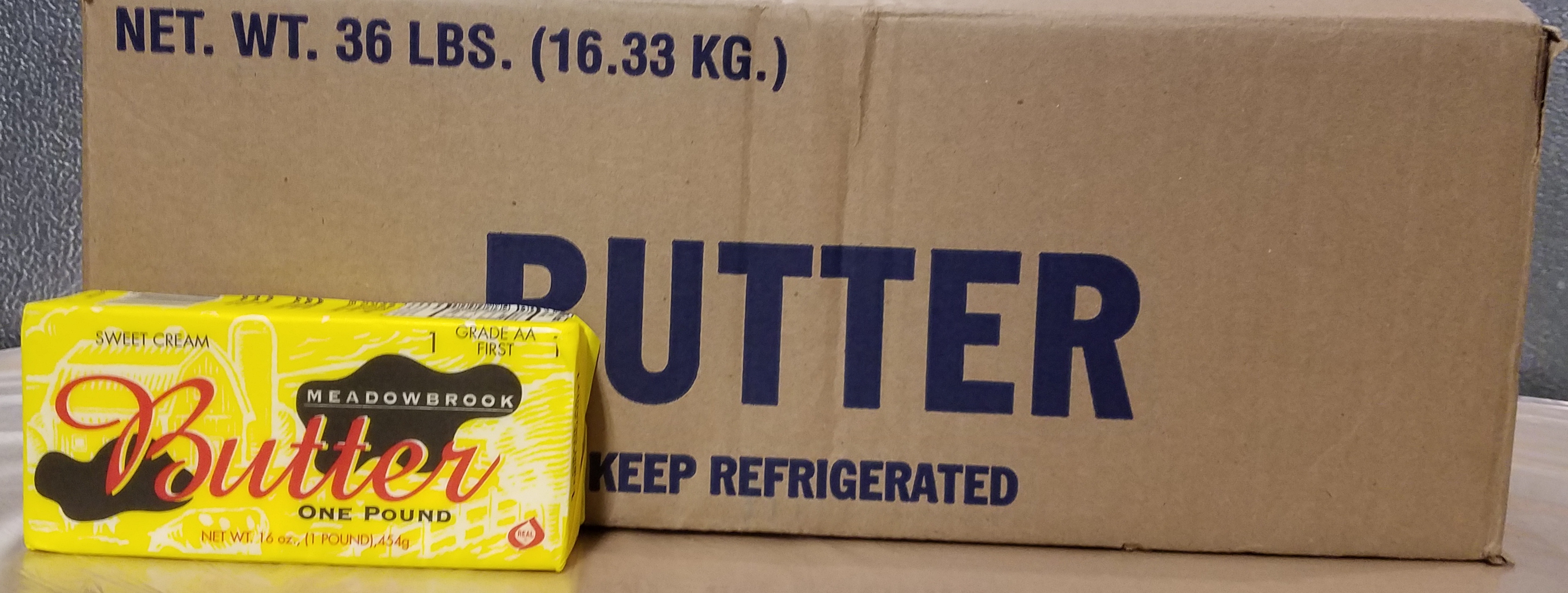 Butter Prints Salted 36/1lb - Sold by PACK