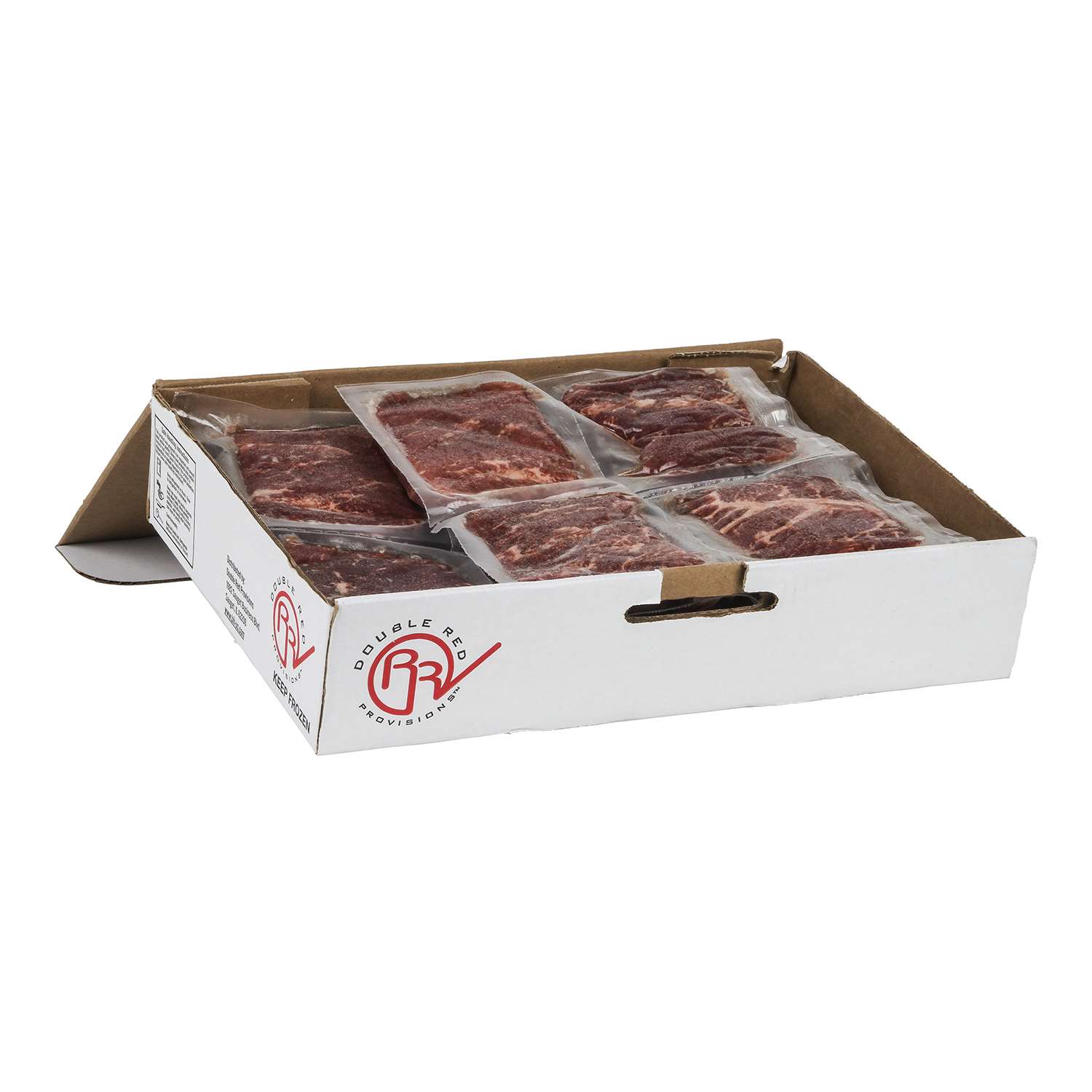 Beef Flat Iron Steak 20/8oz - Sold by EA