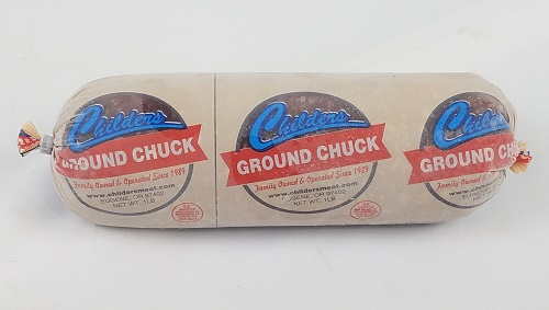 Hamburger Ground Chuck 85/15 Chub 20/1lb - Sold by EA