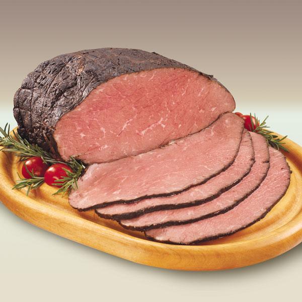 Roast Beef Top Round Cap Off 2/6lb - Sold by EA