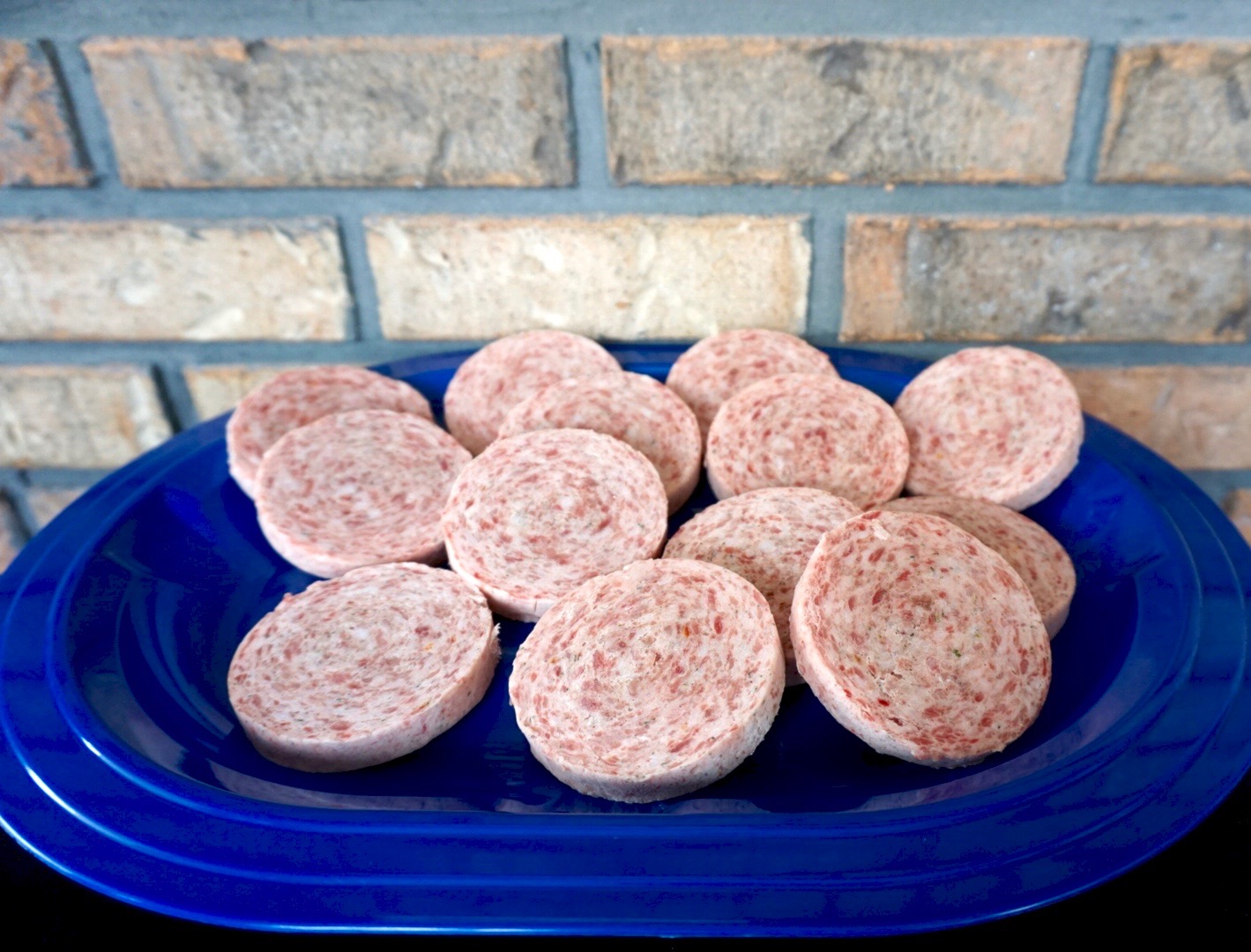 Sausage Homestyle Pattie 4oz Raw 10lb - Sold by PACK
