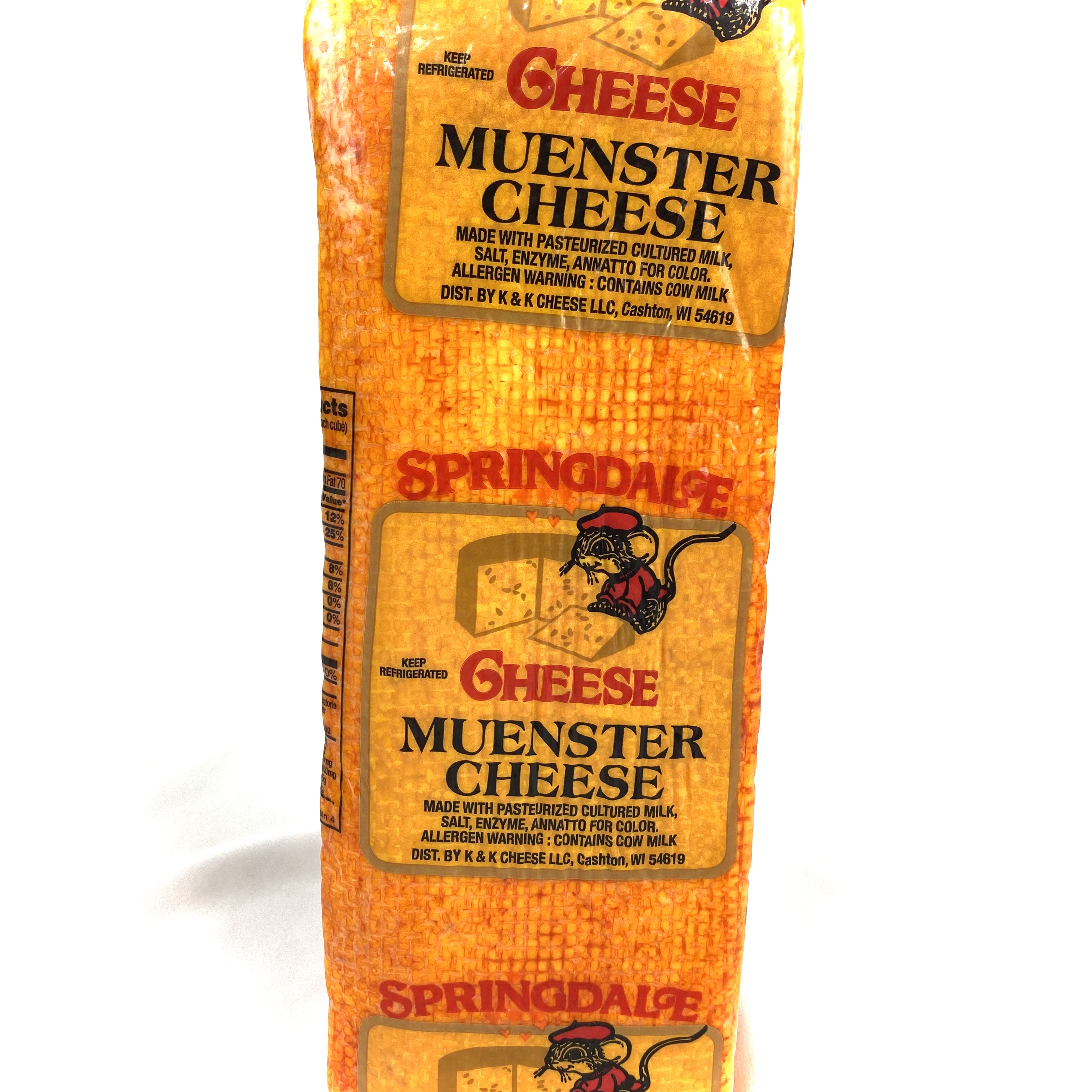 Cheese Loaf Muenster 6/5lb - Sold by EA - Click Image to Close