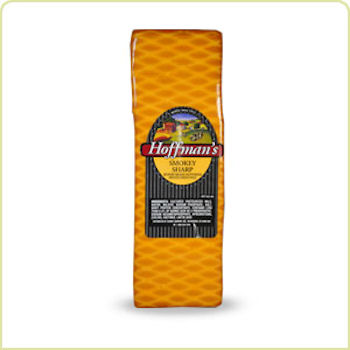 Cheese Loaf Cheddar Sharp Smkd 5lb - Sold by PACK