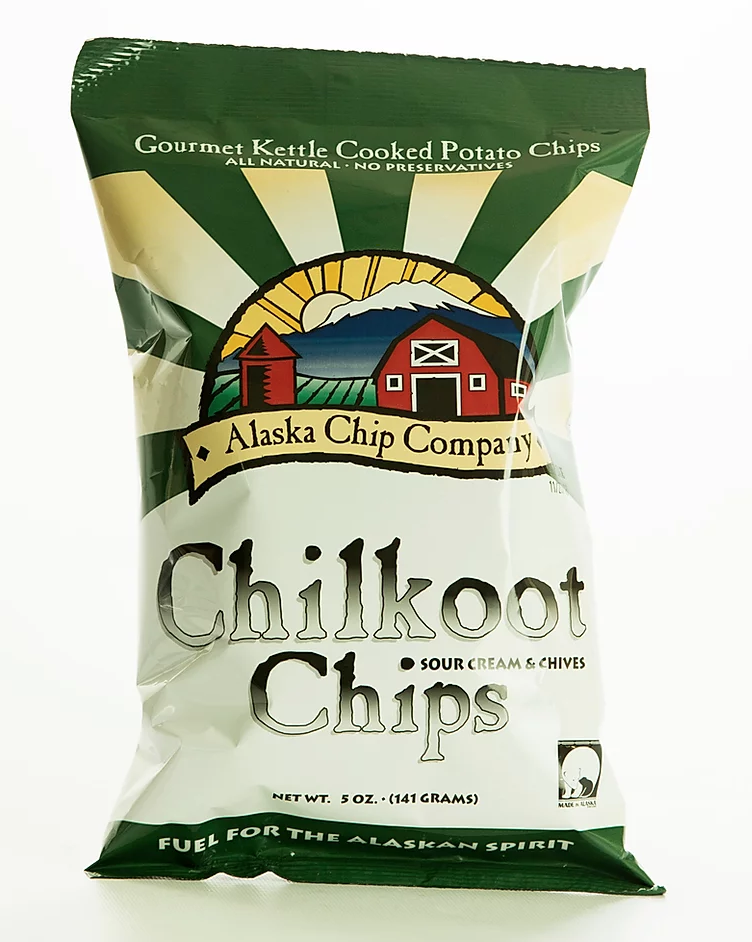 Chips Sourcream 72/1oz Chilkoot - Sold by PACK