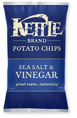 Chips Kettle Sea Salt & Vinegar 24/2oz - Sold by PACK