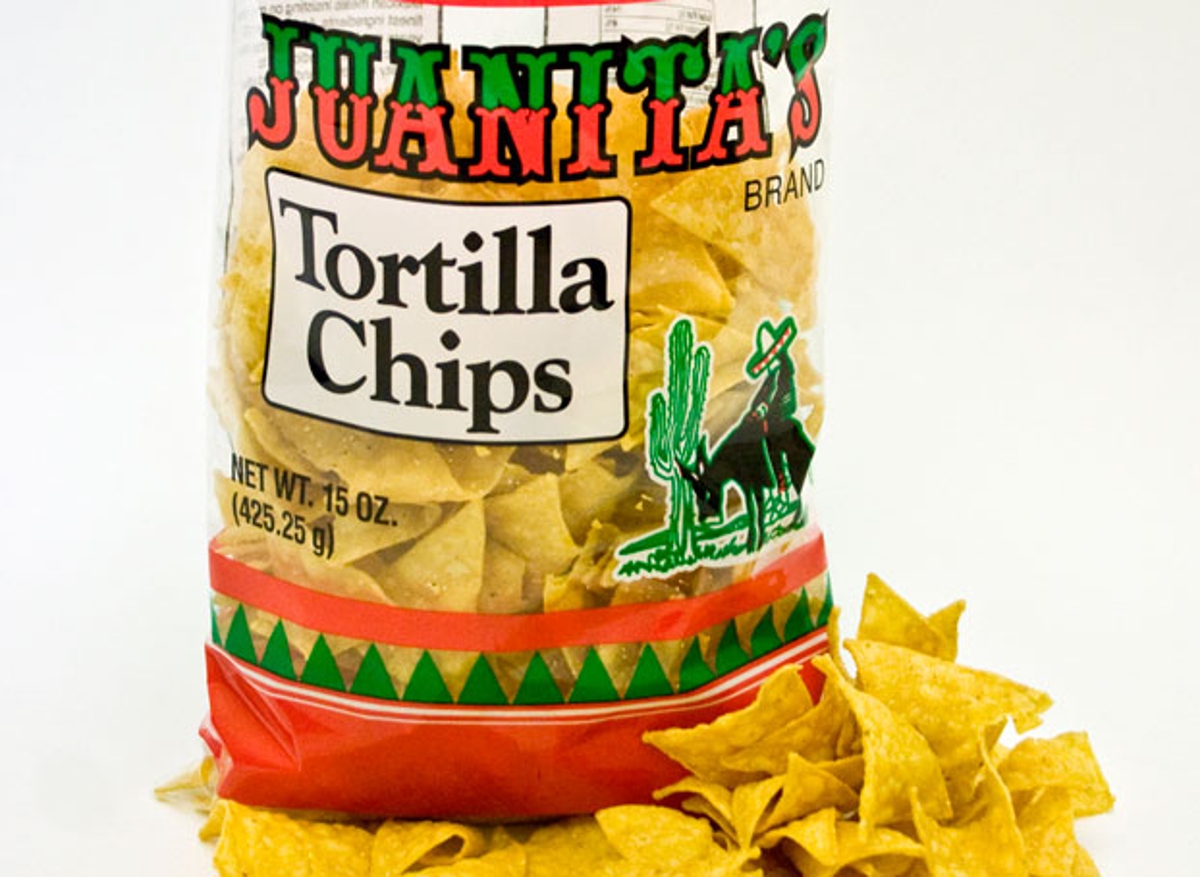 Chips Corn Tortilla Juanitas 8/24oz Bags - Sold by EA
