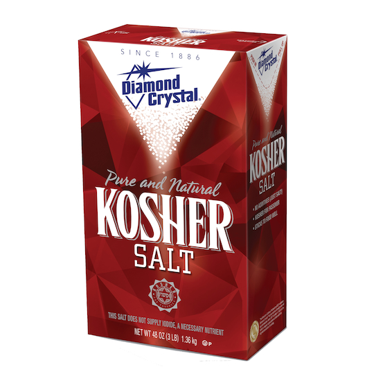 Salt Kosher- Cargill 9/3lb - Sold by EA - Click Image to Close