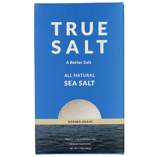 Salt Kosher Grain 12/3lb True Salt - Sold by EA