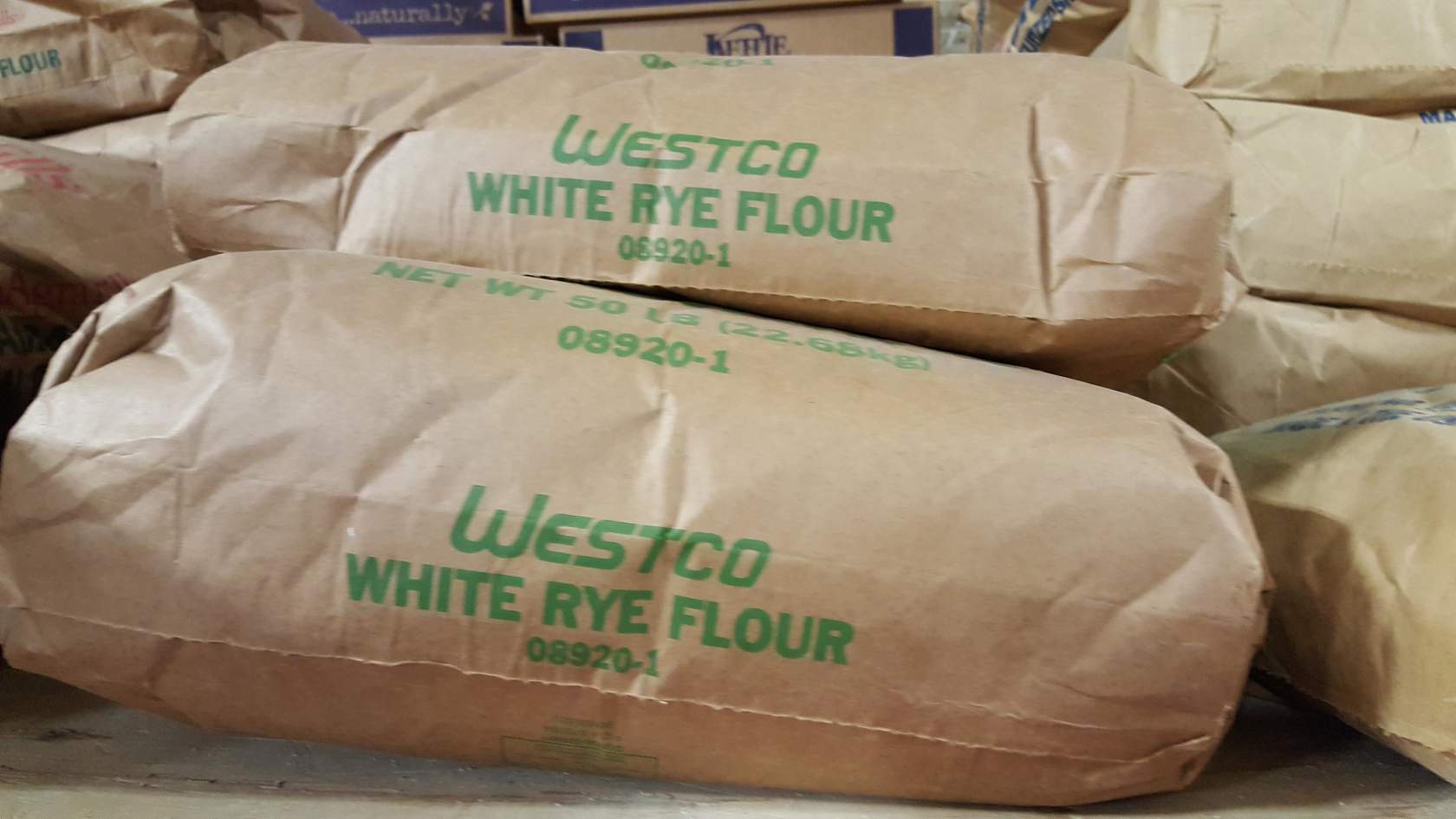 Flour Rye White 50lb - Sold by PACK