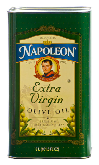 Oil Napoleon Extra Virgin Olive 4/3 LT - Sold by EA