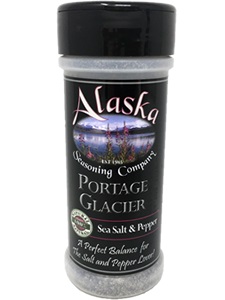Portage Glacier Sea Salt and Pepper Blend 5oz (Small) 12ct - Sold by EA