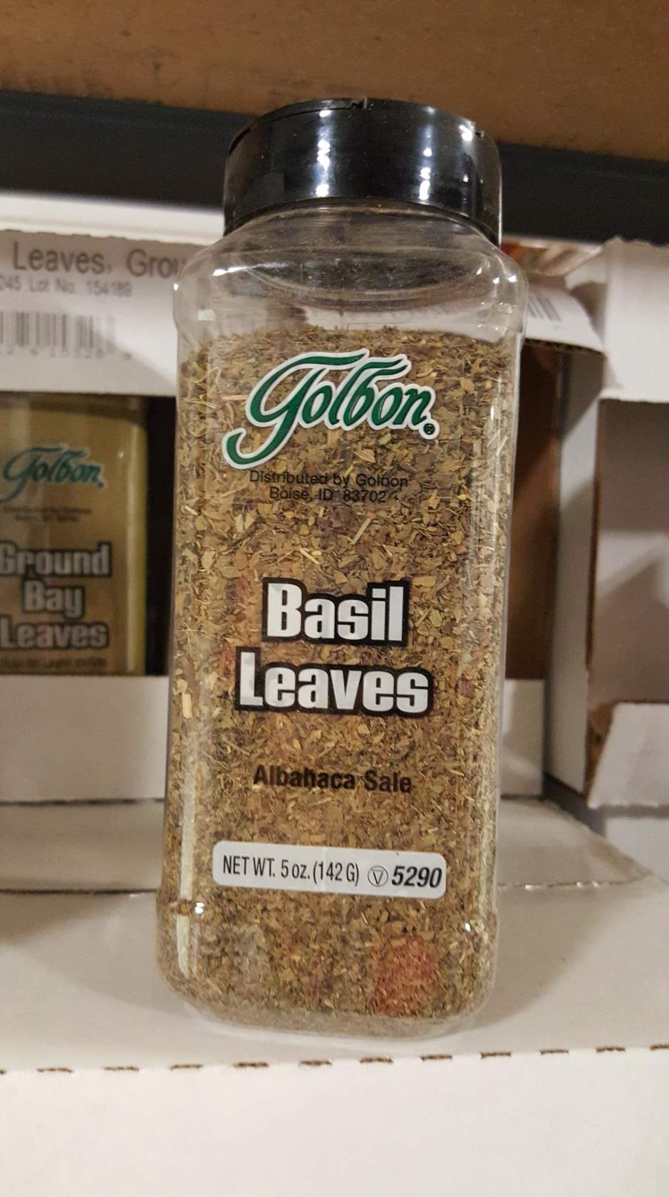 Basil Leaves 6/PC1 (5oz) - Sold by EA