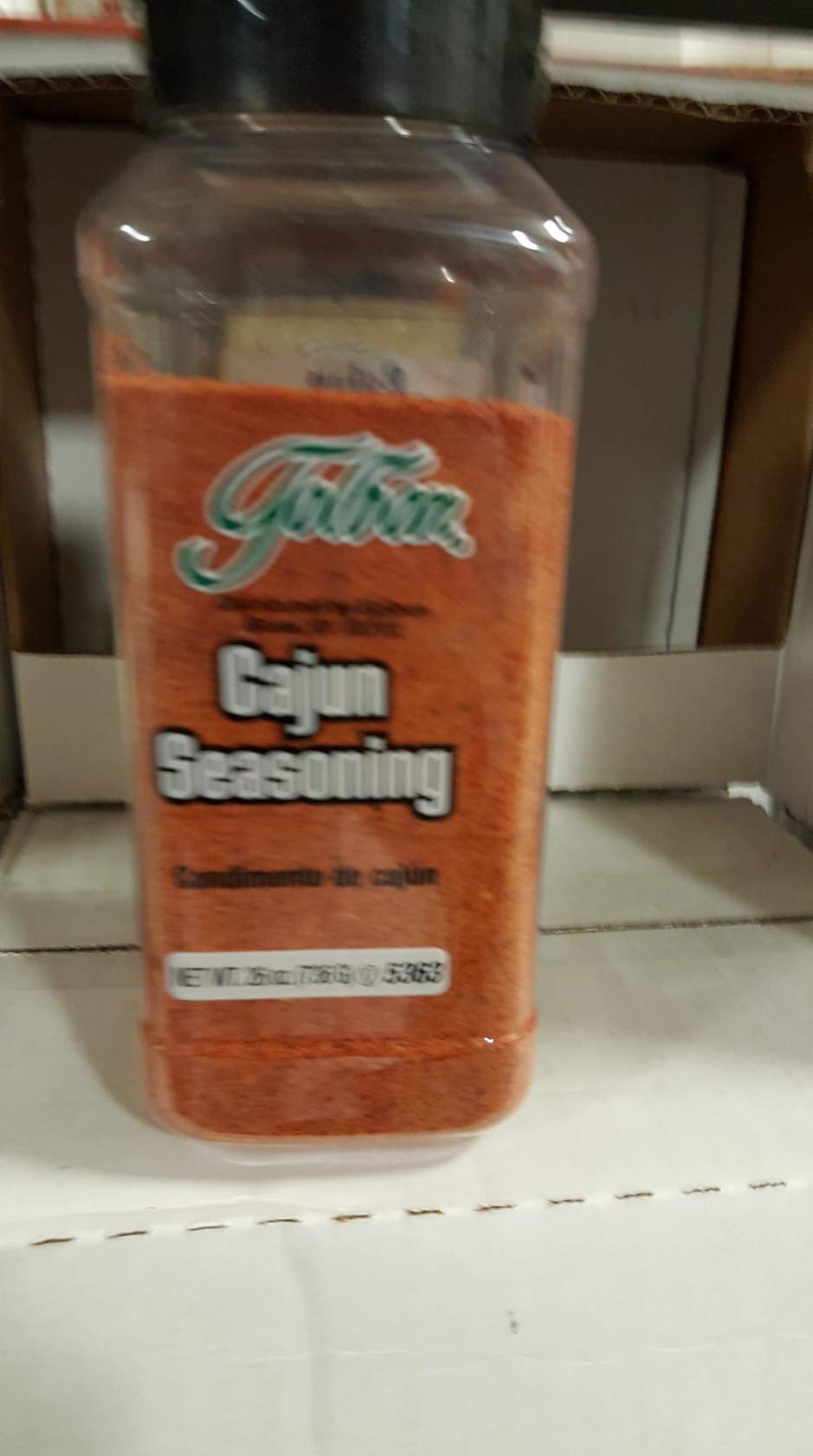 Cajun Seasoning 6/PC1 (26oz) - Sold by EA