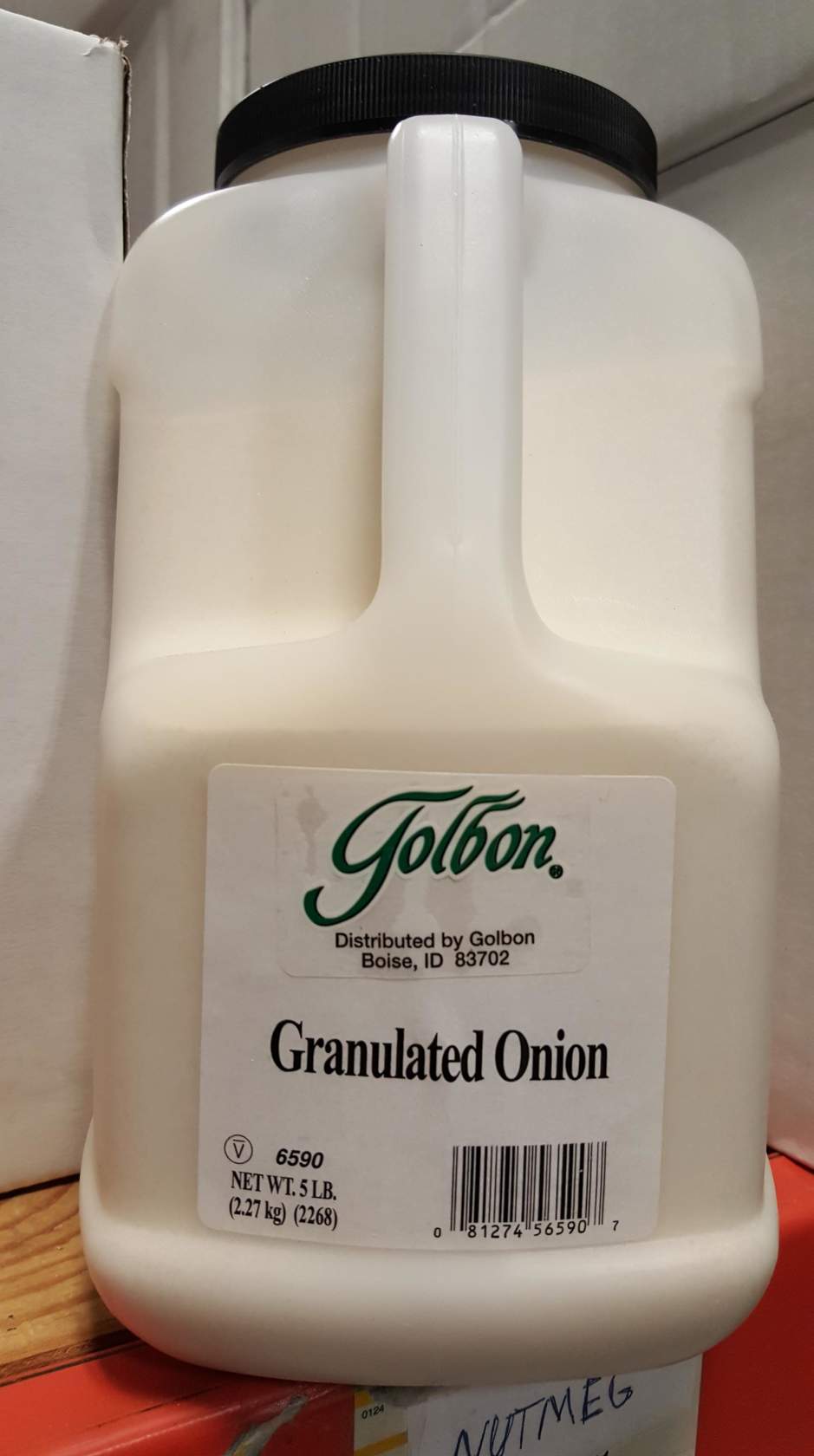 Onion Granulated 3/PC5 (5lb) - Sold by EA