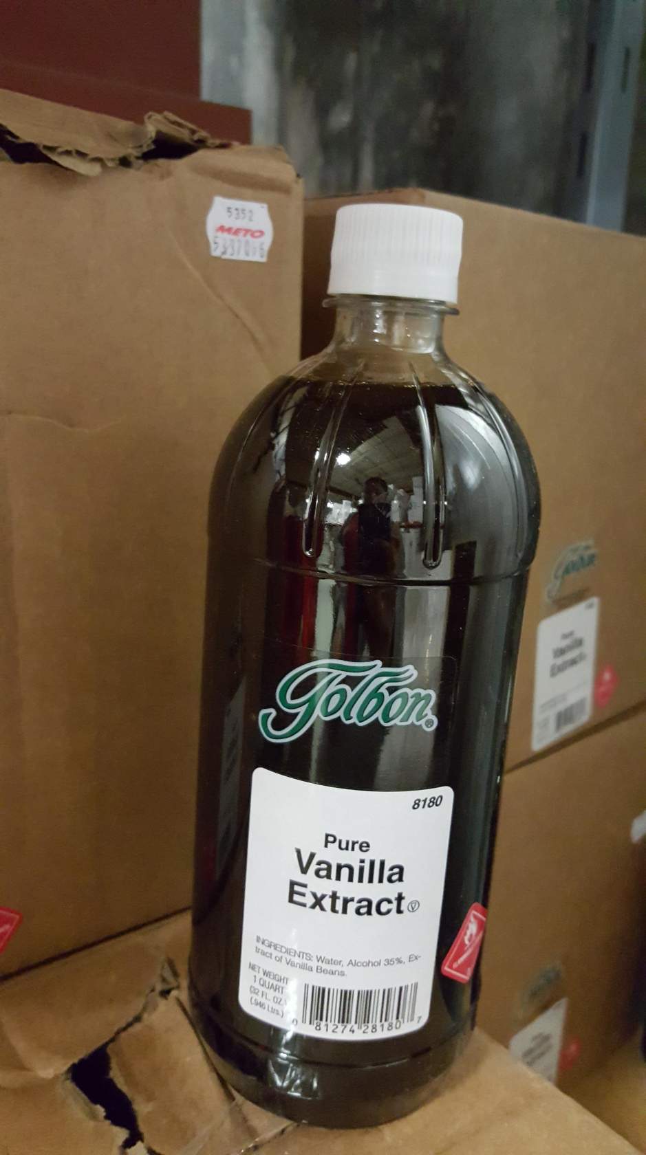 Extract Vanilla Pure 6/1QT - Sold by EA