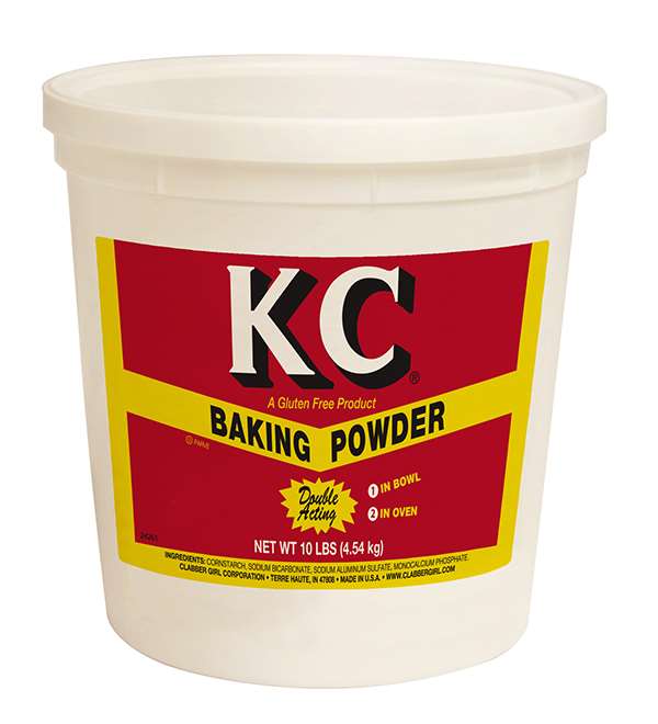 Baking Powder KC Gluten Free 4/10lb - Sold by EA
