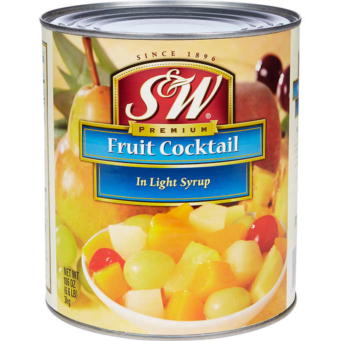 Fruit Cocktail - Tropical Lite Syrup 6/#10 - Sold by PACK