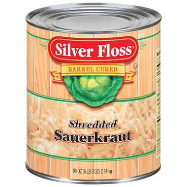 Sauerkraut Shredded 6/#10 - Sold by EA - Click Image to Close
