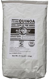 Quinoa Red 100% Organic 25lb - Sold by PACK