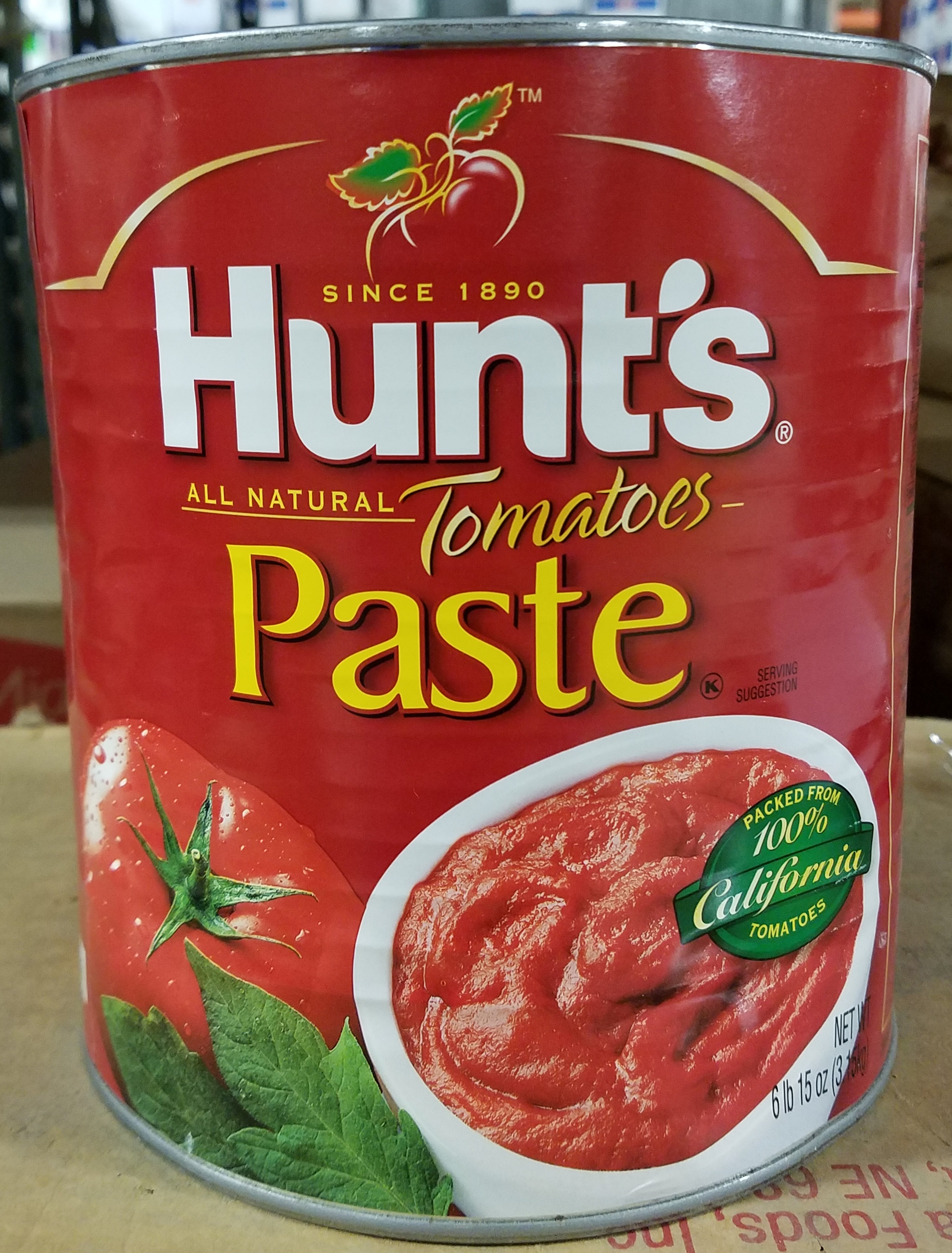 Tomato Paste 6/#10 - Sold by EA - Click Image to Close
