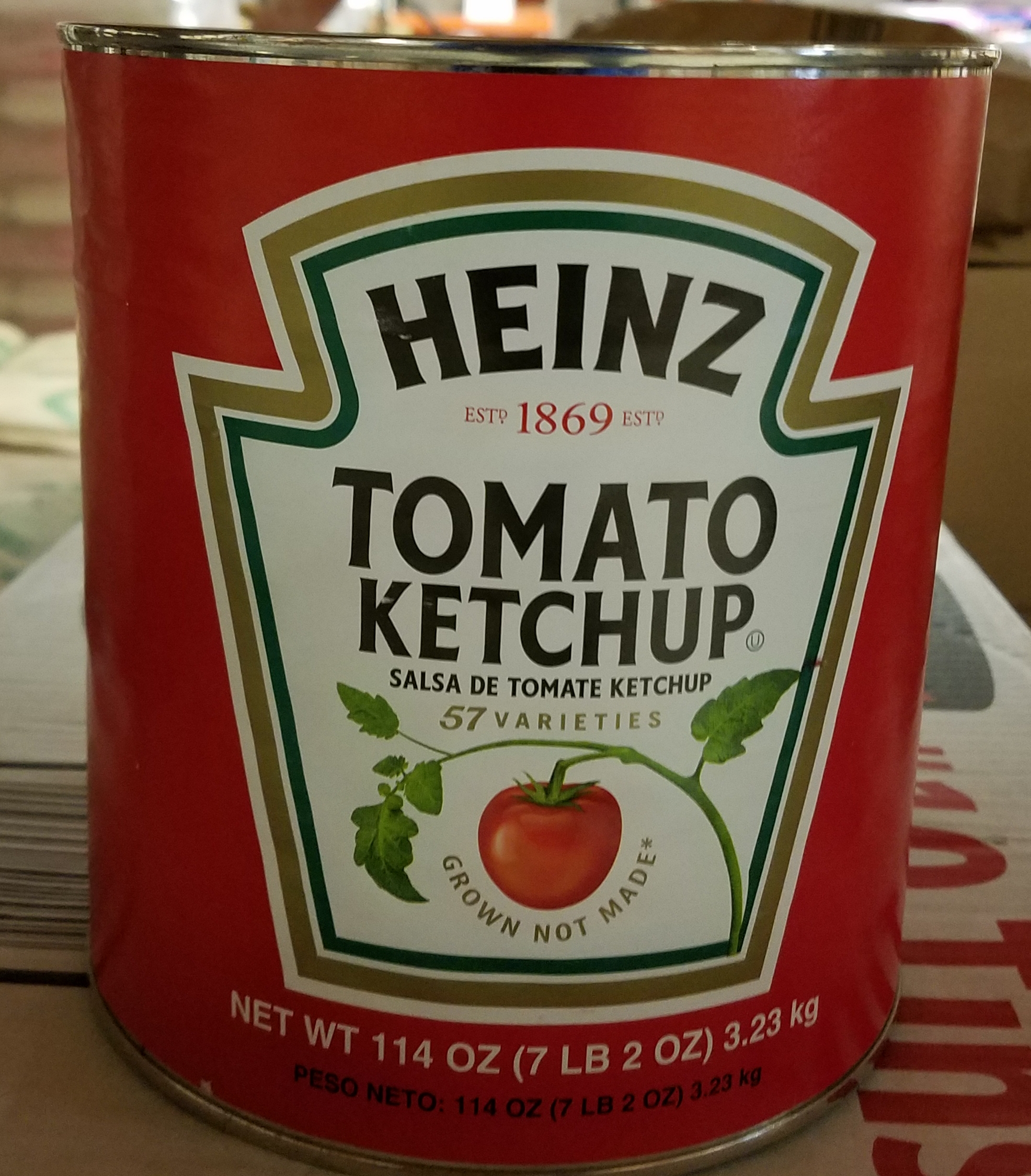Ketchup Tomato Heinz 6/#10 - Sold by EA