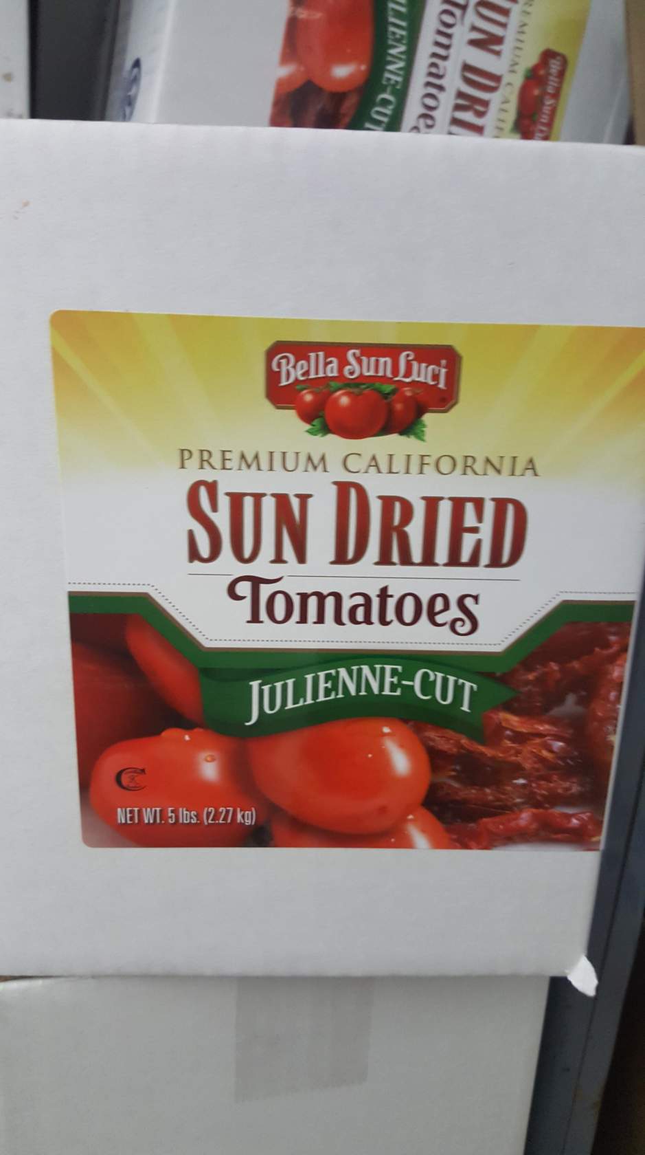 Tomato Sun Dried - Julienne 1/5lb - Sold by PACK