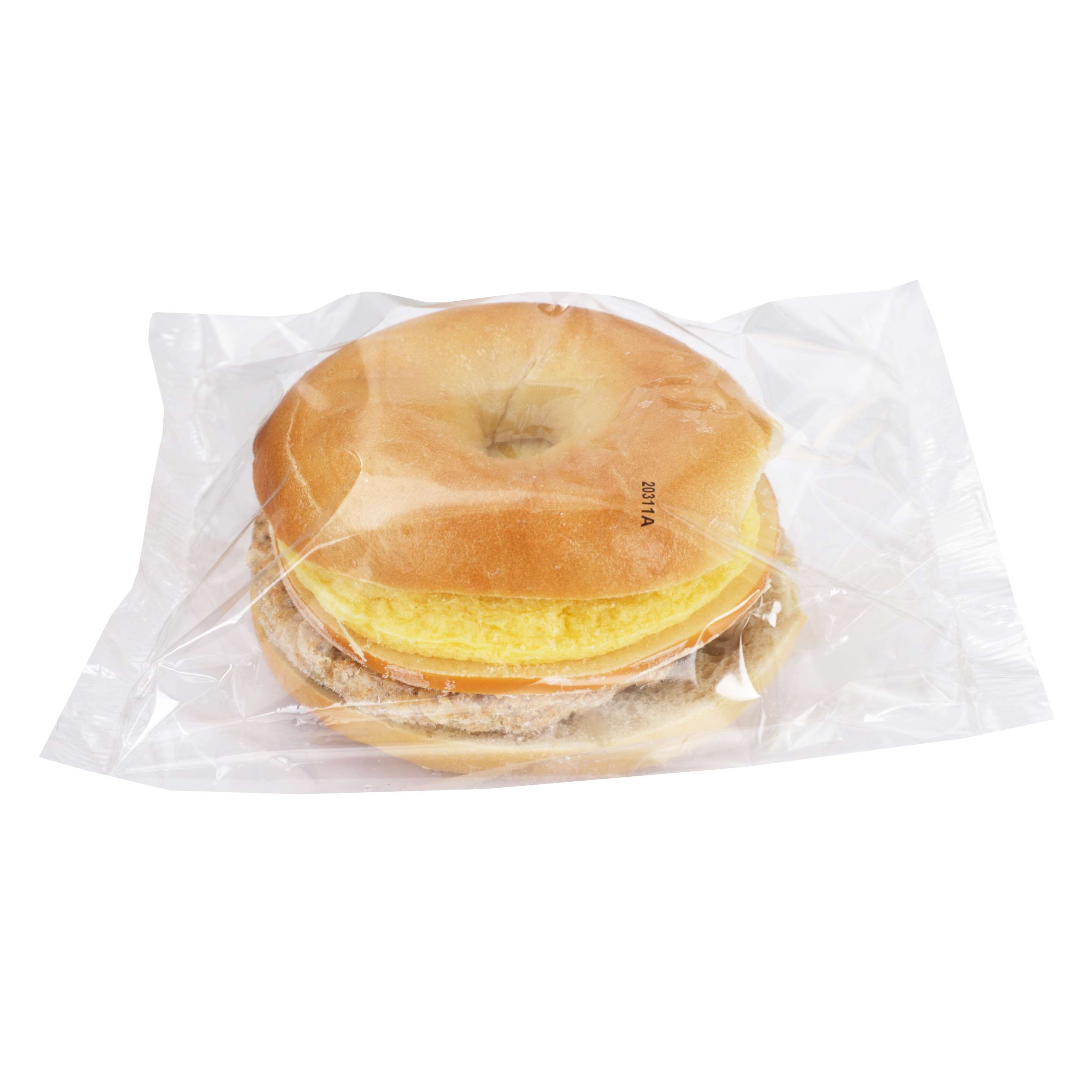 Sandwich Sausage Egg and Cheese Bagel 24/5.5oz (301060) - Sold by PACK