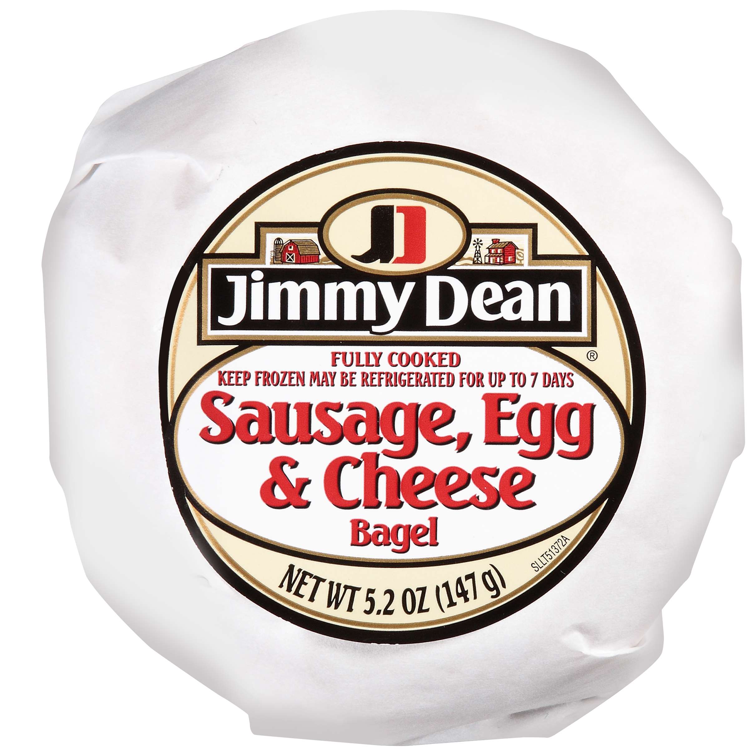 Sandwich Sausage Egg and Cheese Bagel 12ct Jimmy Dean - Sold by PACK