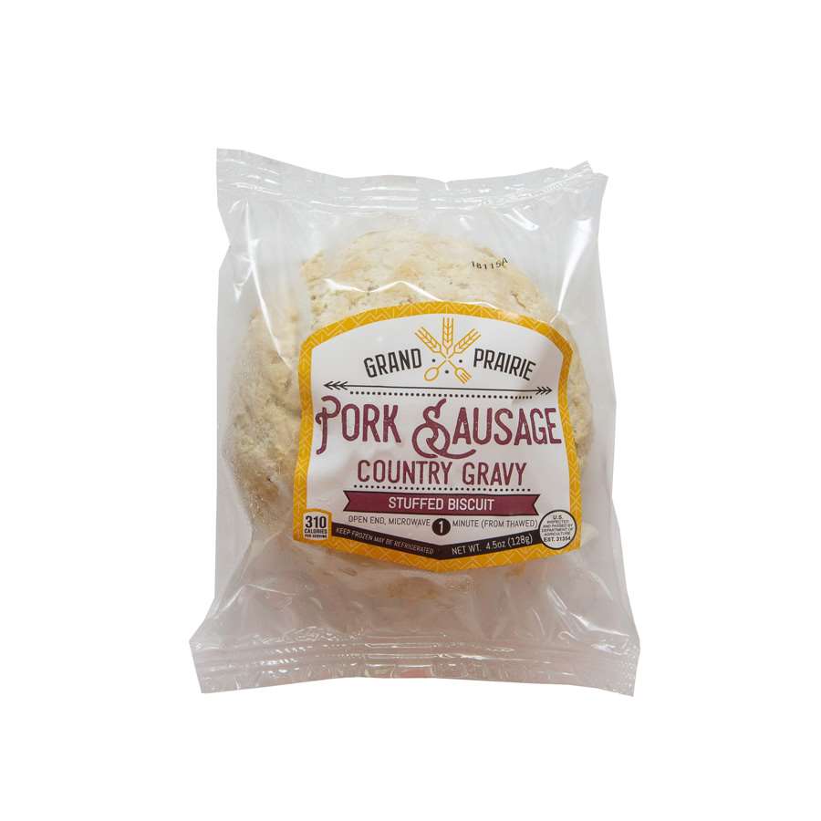 Sandwich Biscuit w/ Pork Sausage & Gravy 24ct (263371) - Sold by PACK