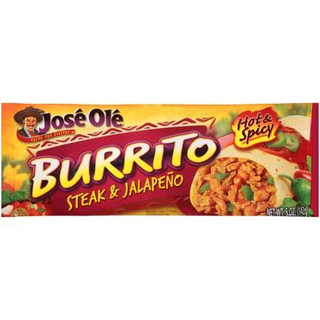 Burrito Steak & Jalapeno 12/7oz - Sold by PACK