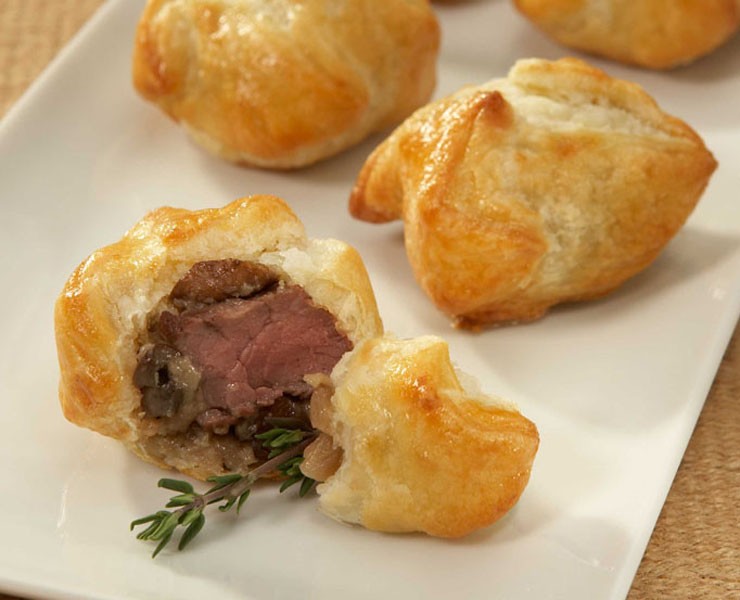 Kabobs Mini Beef Wellington 200/1.1oz (K725) - Sold by PACK