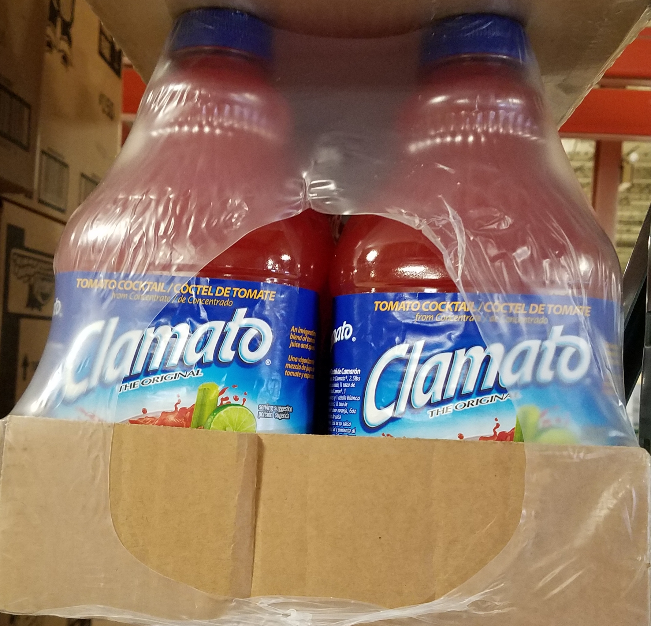 Juice Clamato 8/64oz - Sold by PACK