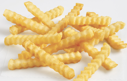 French Fries Golden Fry Crinkle Cut 5/16in. 5/6lb - Sold by PACK