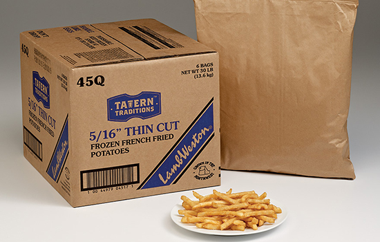 French Fries Beer Battered Regular Cut 5/16 45-Q 6/5lb - Sold by PACK