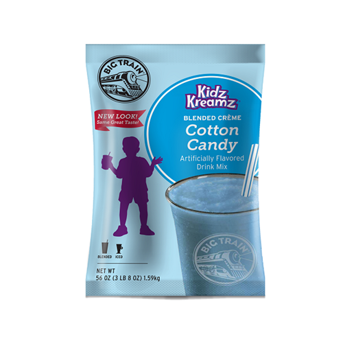Big Train Kidz Cotton Candy 5/3.5lb - Sold by EA