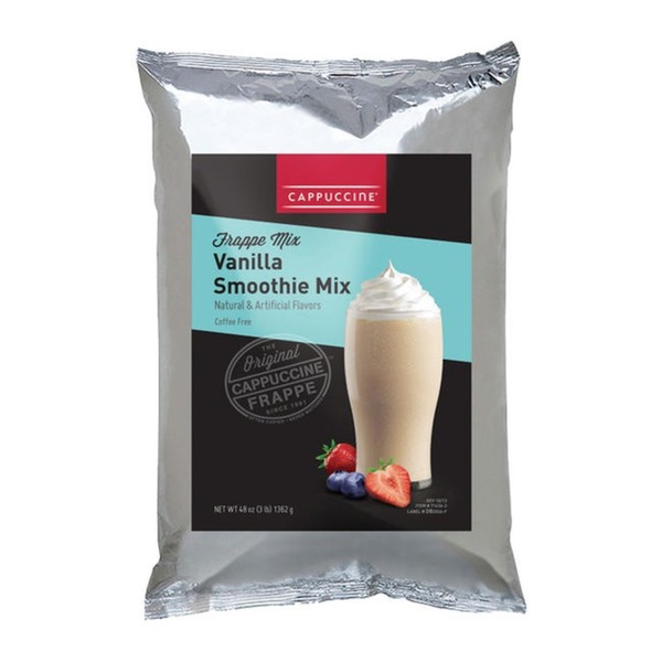 Cappuccine Vanilla Smoothie Mix 5/3lb - Sold by EA - Click Image to Close
