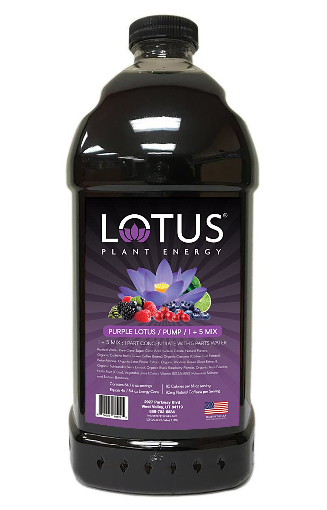 Lotus Purple 6/.5gal Jugs - Sold by EA