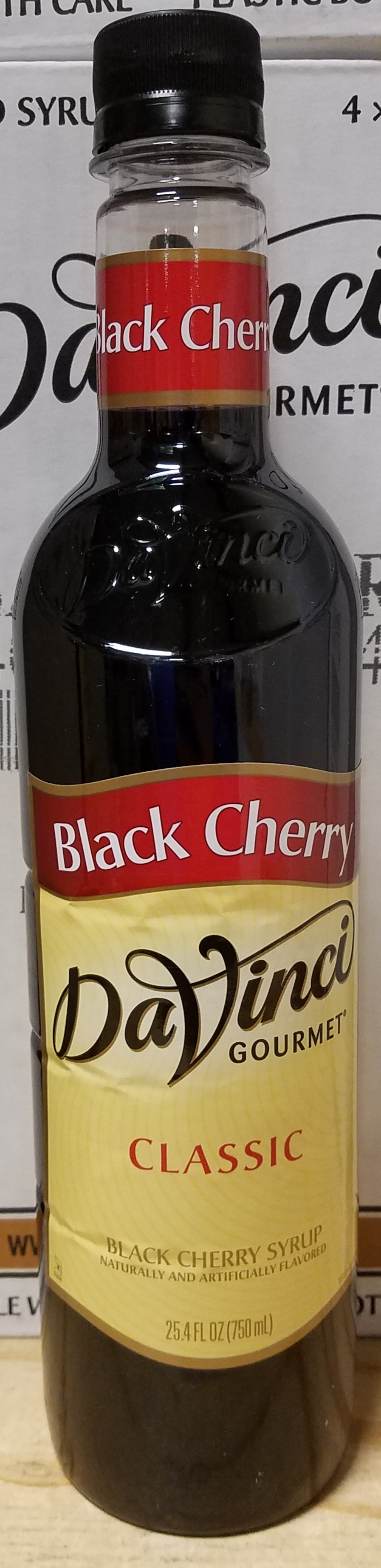 DaVinci Black Cherry 4/750ml - Sold by EA