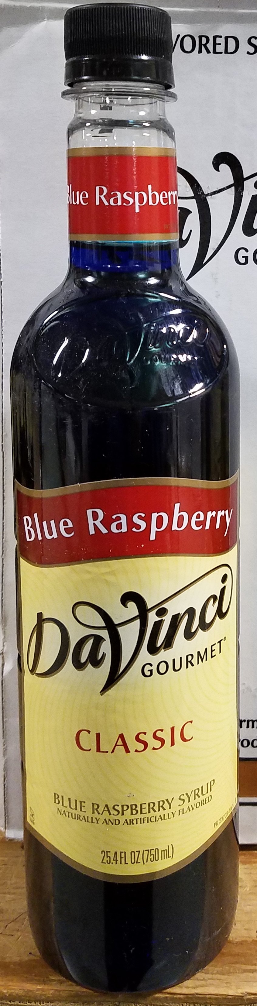DaVinci Blue Raspberry 4/750ml - Sold by EA