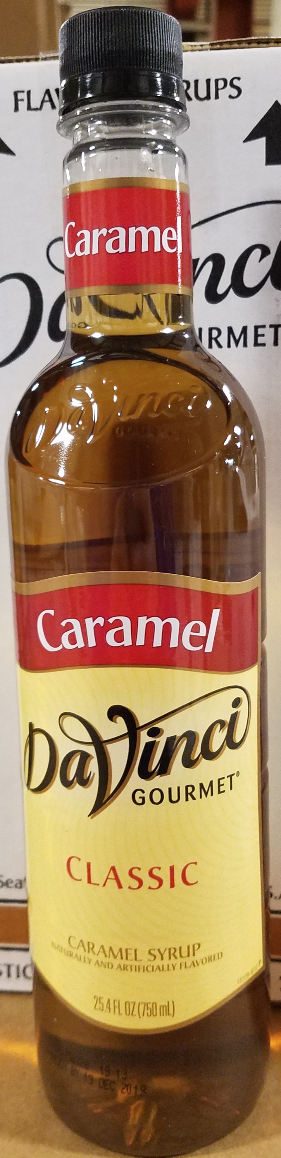 DaVinci Caramel 12/750ml - Sold by EA