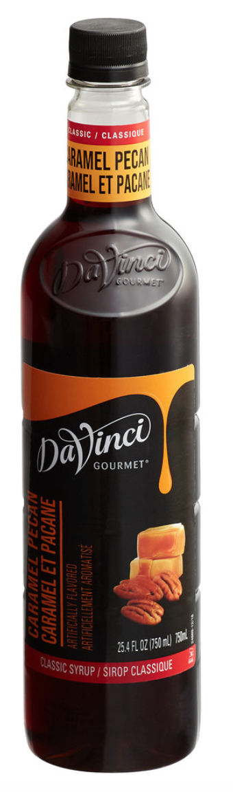 DaVinci Caramel Pecan 4/750ml - Sold by EA - Click Image to Close