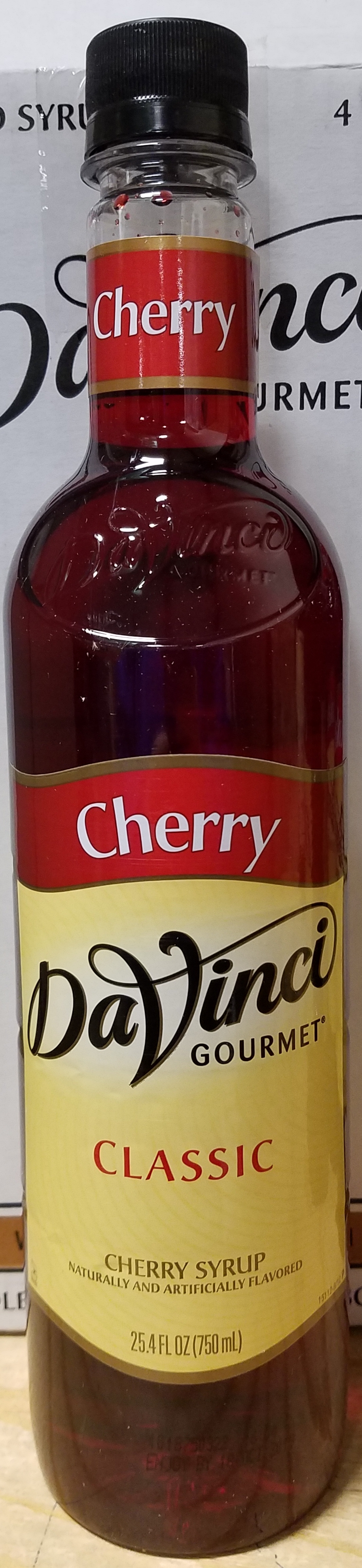 DaVinci Cherry 4/750ml - Sold by EA
