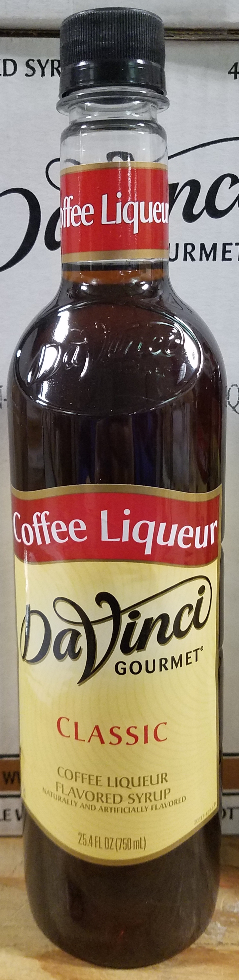 DaVinci Coffee Liqueur Non-Alchoholic 4/750ml - Sold by EA