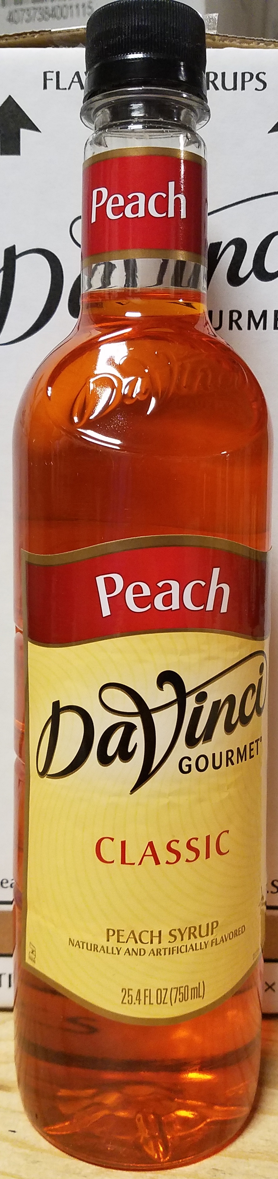DaVinci Peach 4/750ml - Sold by EA