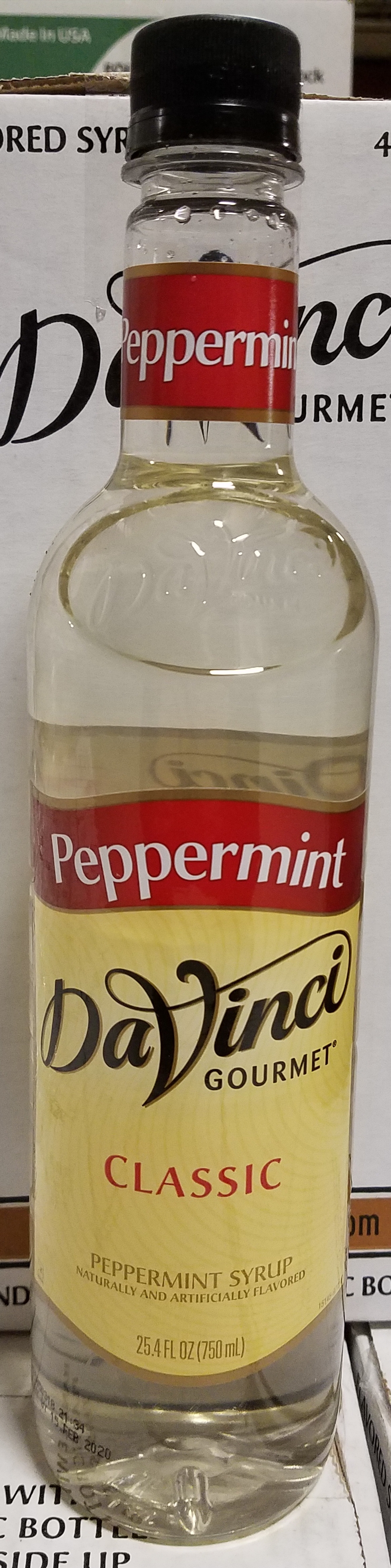 DaVinci Peppermint 4/750ml - Sold by EA