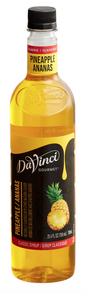 DaVinci Pineapple 4/750ml - Sold by EA
