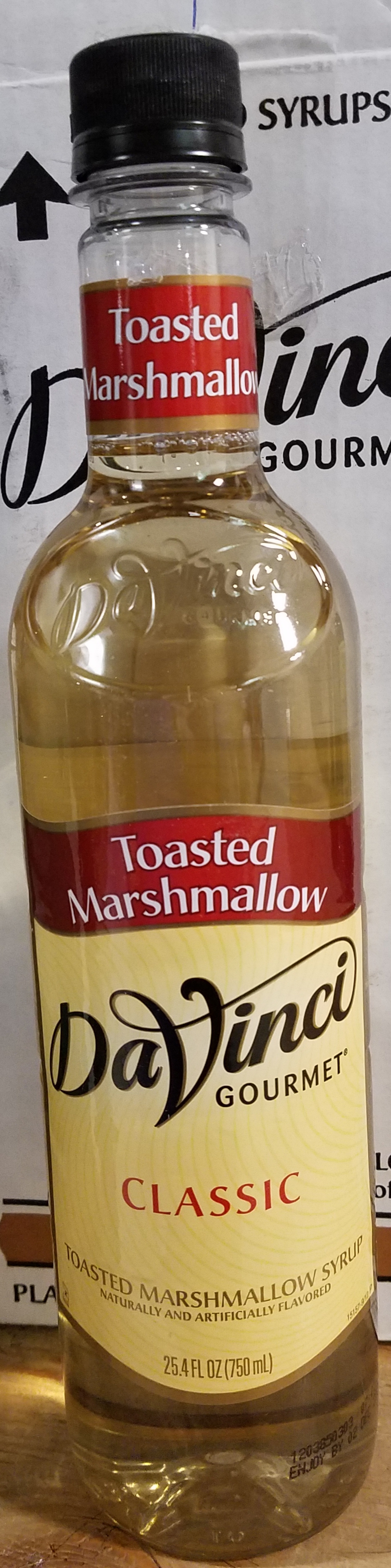 DaVinci Toasted Marshmallow 4/750ml - Sold by EA