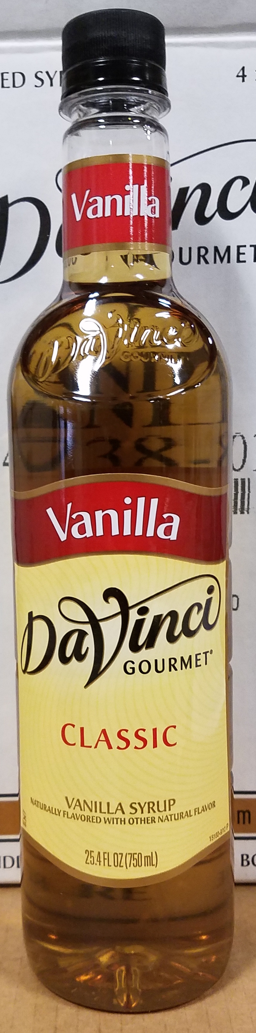 DaVinci Vanilla 4/750ml - Sold by EA