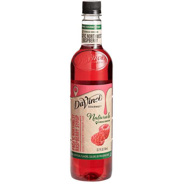 DaVinci Natural NW Raspberry 4/750ml - Sold by EA